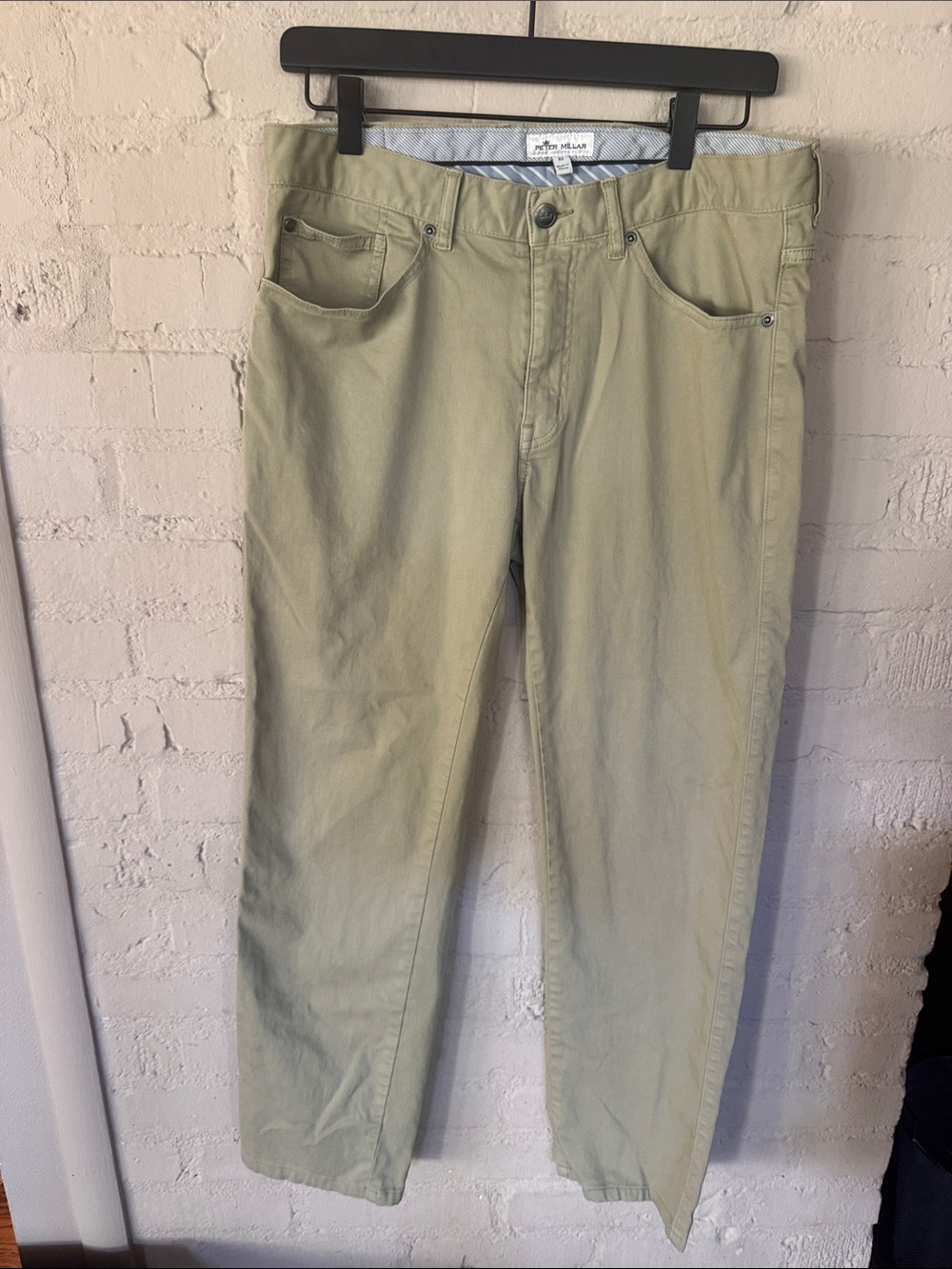 Peter Millar Light Tan 5 pocket Pant